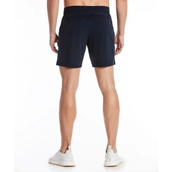 Public Rec Zero Short Men's Performance Athletics Shorts Navy Blue Size 36 - Picture 3 of 13
